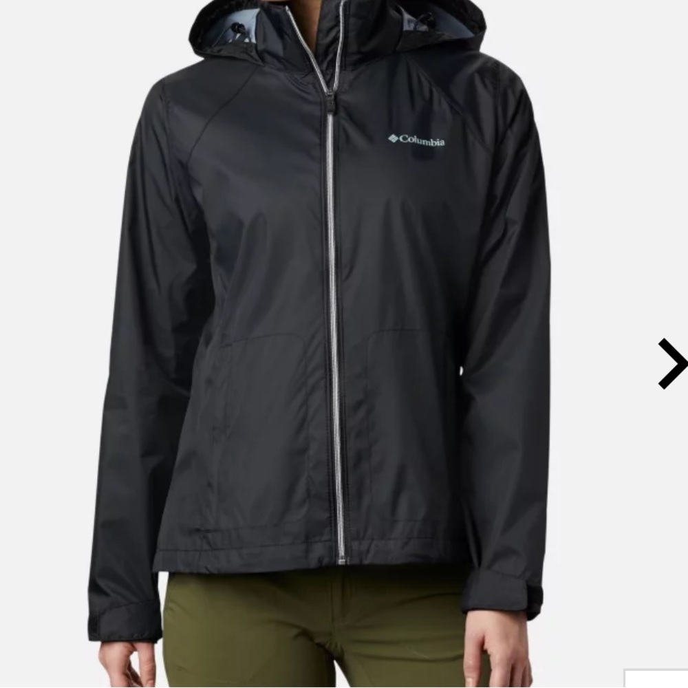 Columbia Lightweight Rain Jacket Switchback Size:M